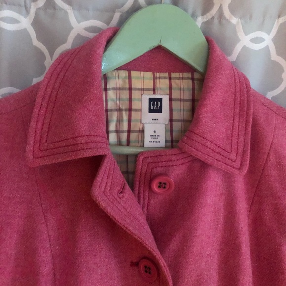 GAP pink jacket blazer-goes with Lilly Pulitzer - Picture 3 of 4